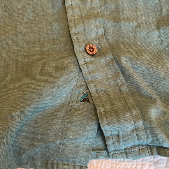 Tailor Vintage XL linen button down. NWT. - Picture 9 of 9